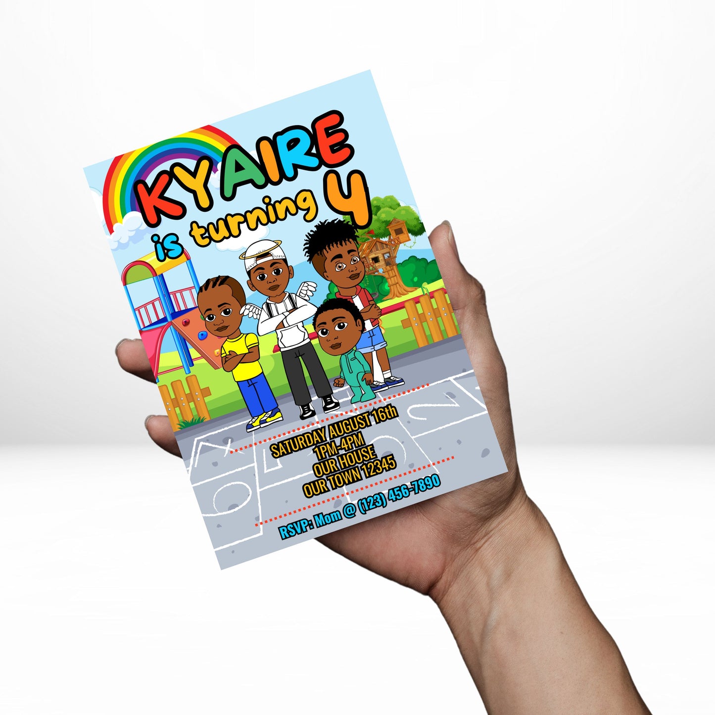 Jools Tv 5x7 Digital Invitation | Jools Tv Invite | Jools Tv Birthday Party | Edit Text with CANVA PRO | Digital File Only |