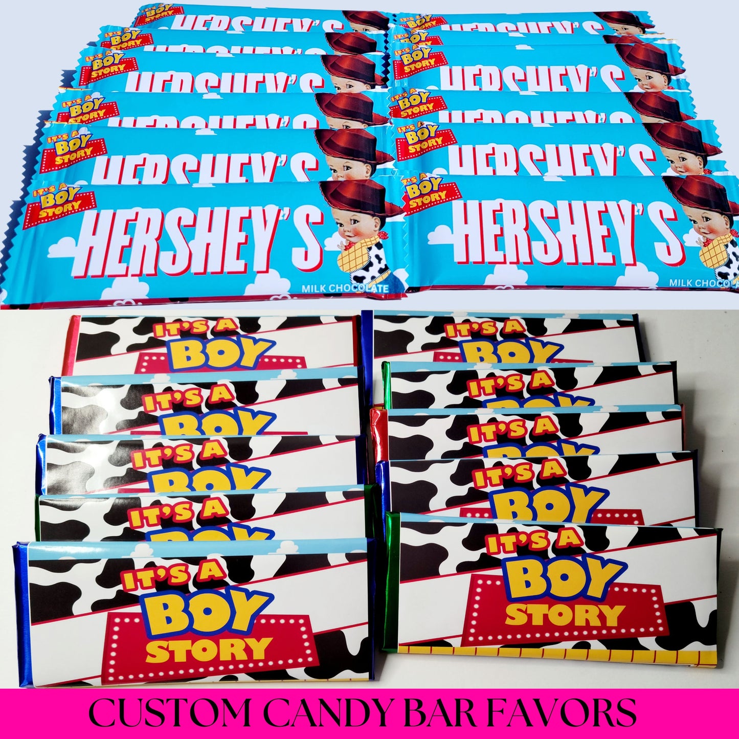 Custom Candy Bars | Candy Bars with Custom Labels | Custom Party Favors | Candy Bar Favors | Custom Candy Bars