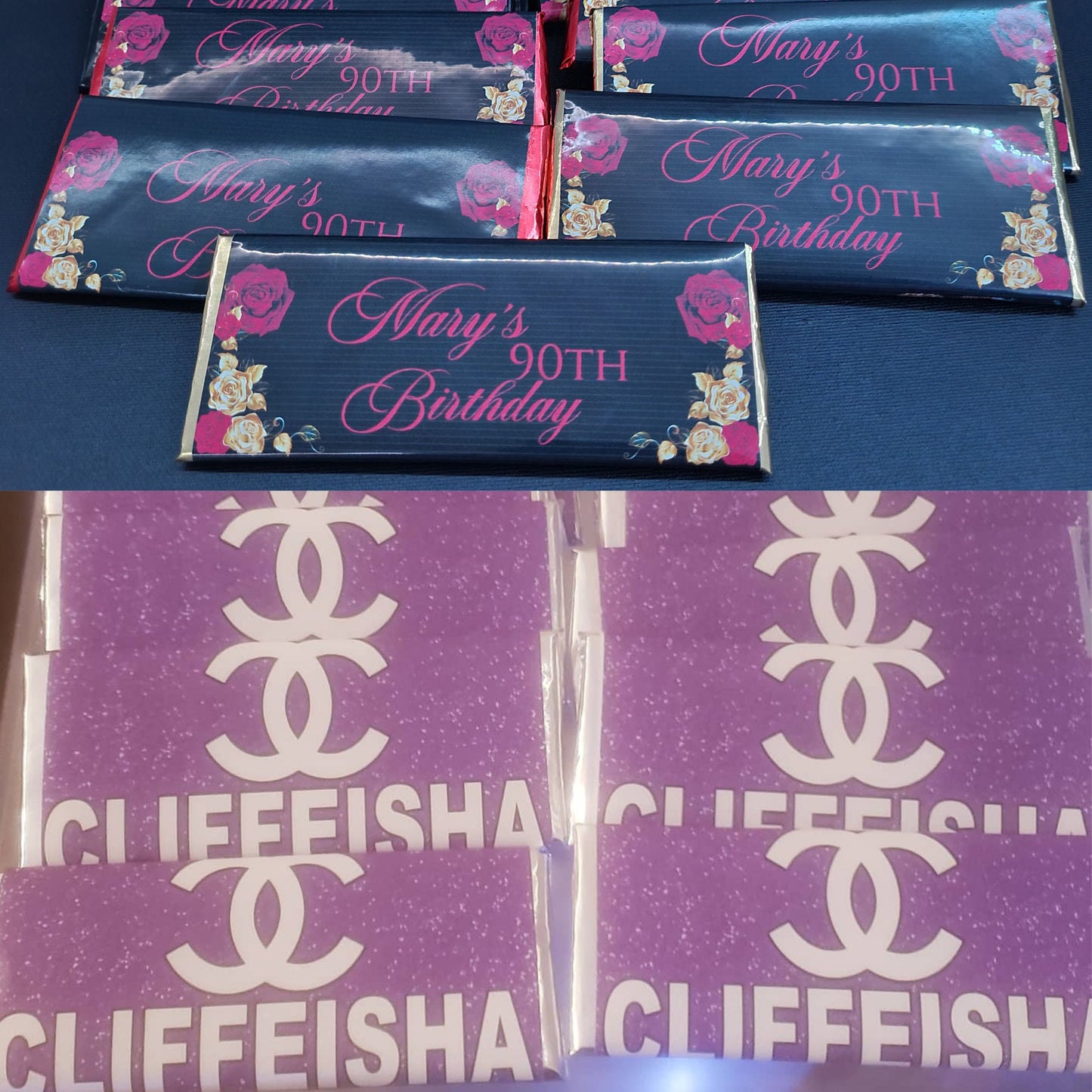 Custom Candy Bars | Candy Bars with Custom Labels | Custom Party Favors | Candy Bar Favors | Custom Candy Bars
