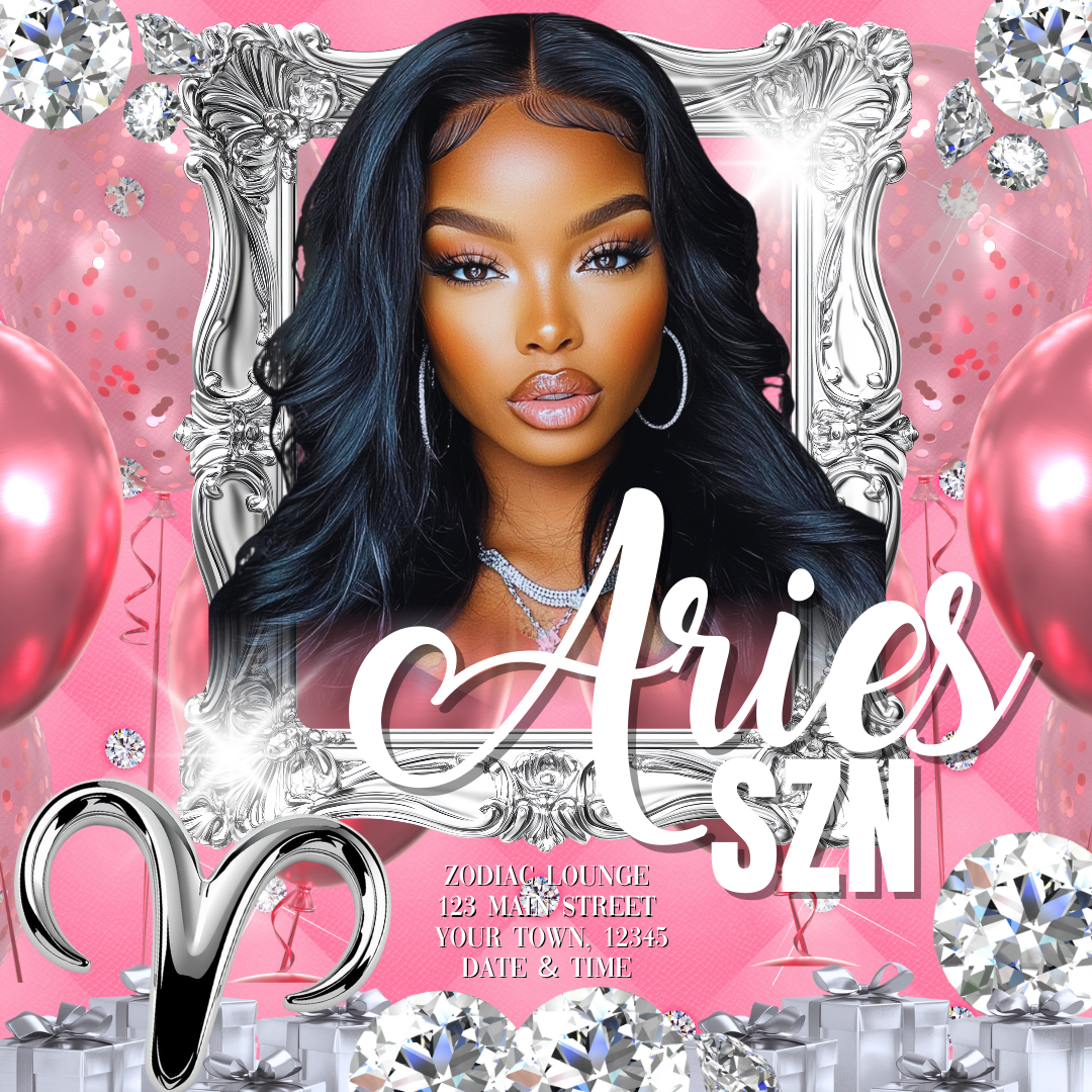 Glam Flyer Bundle | Digital Flyer Bundle | Social Media Flyers | Edit Text with CANVA PRO | Digital File Only