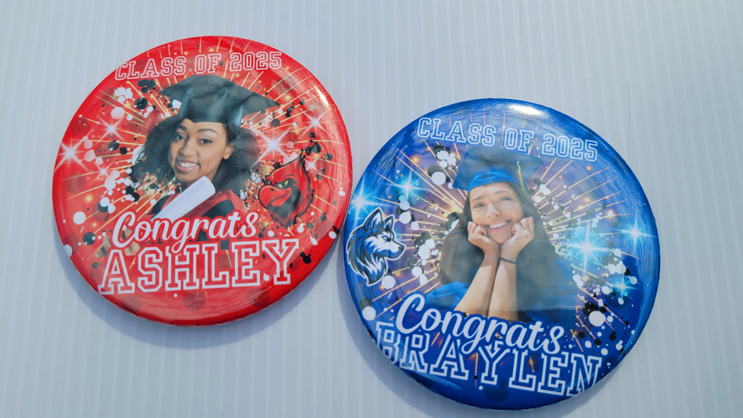 Graduation Pins  | Custom GRAD Pins | Class of 2025 Graduation Pins | Class of 2025 | Custom Pins