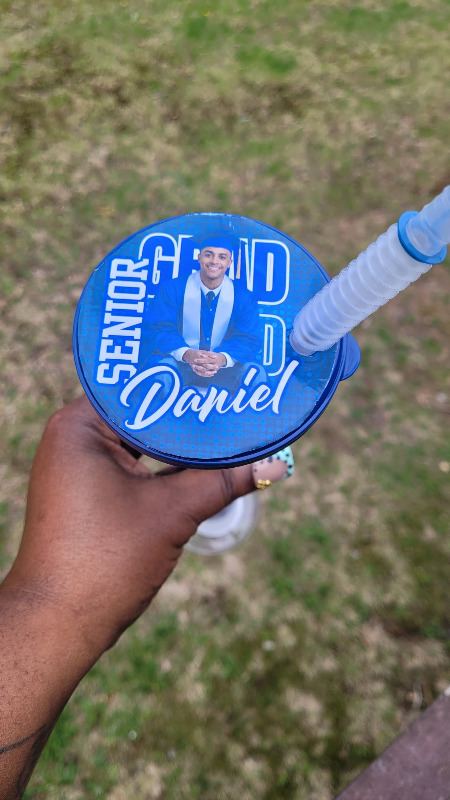 Dollar Tree Yard Cup Labels Lid and Front  | Canva Templates | Design with Canva | Digital File Only