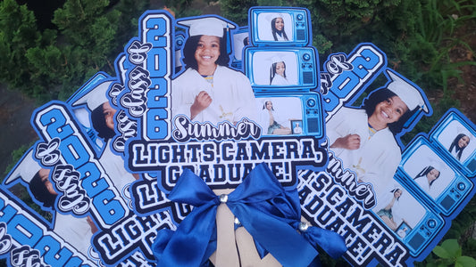 Custom Photo Fan | Personalized Fan for Birthdays, Graduations, Memorials, Weddings & More