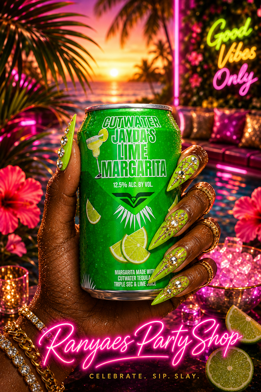 Cutwater 12oz Can Label Template | Digital Adult Drink Party Favor Label | Digital File Only