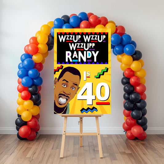 Martin Party Welcome Sign | Martin Digital Welcome Sign | Martin Birthday Party | 20x30 | Digital File Only