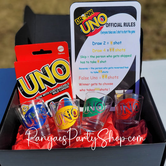Drunk UNO Party Game | Adults Only Drinking Game | Drunk Game Set | Drunk UNO Adult Game