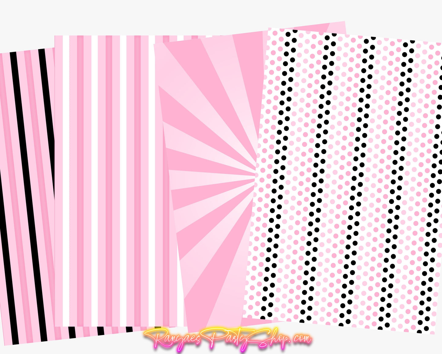 Baby Girl Digital Paper | 12 Digital Papers | Baby Boss Digital Paper | Digital File Only