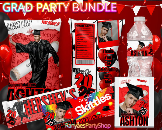 Graduation Digital Party Bundle | Grad Season | Congrats Grad | 2025 Grad | Digital File Only