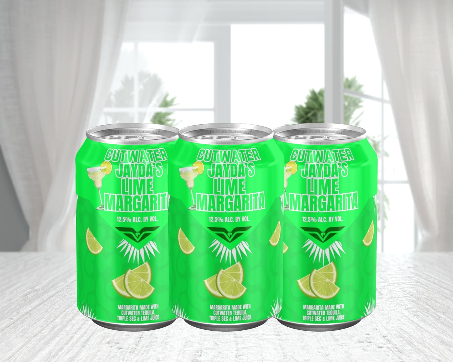 Cutwater 12oz Can Label Template | Digital Adult Drink Party Favor Label | Digital File Only