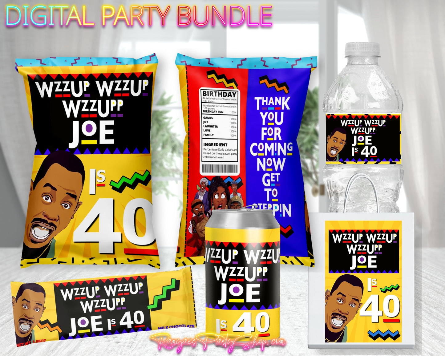 Martin Digital Party Package | Martin Party Bundle | Martin Birthday Party Package | Digital File Only