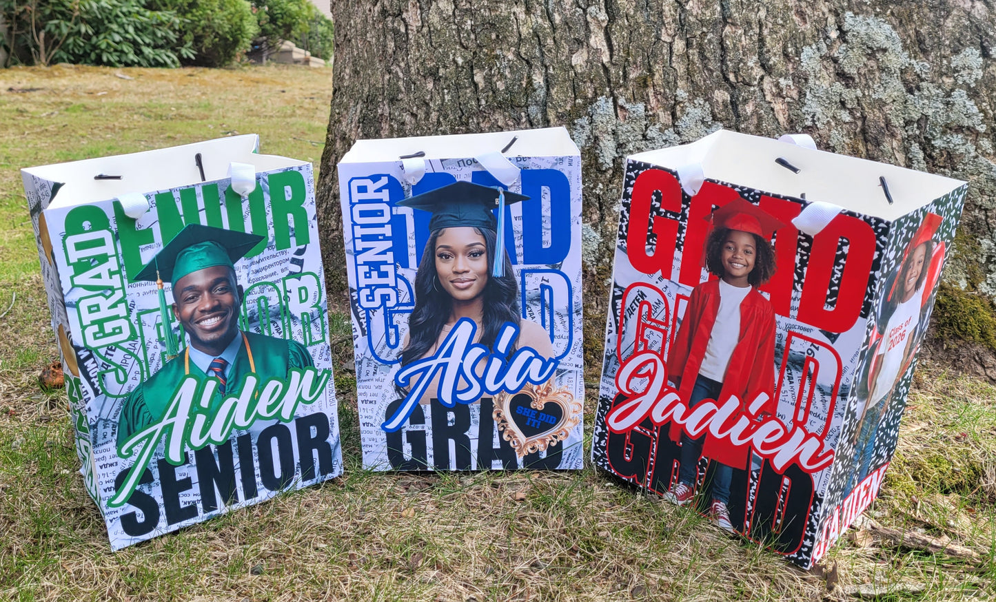 Custom Gift Bags | Birthday Gift Bags | Graduation Gift Bags | Custom Party Gift Bags